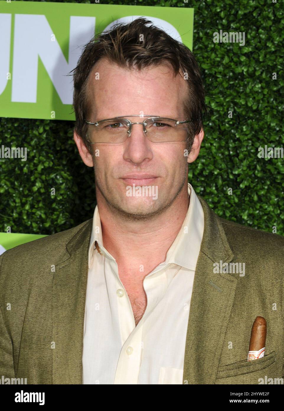 Thomas Jane alla Premiere di Los Angeles di 'Hung' al Paramount Studios Lot di Hollywood. Foto Stock