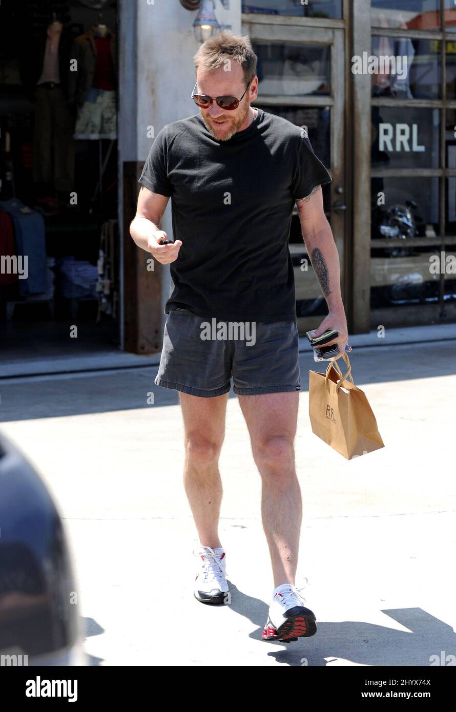 Negozi Kiefer Sutherland su Melrose Avenue, a Los Angeles, California Foto Stock