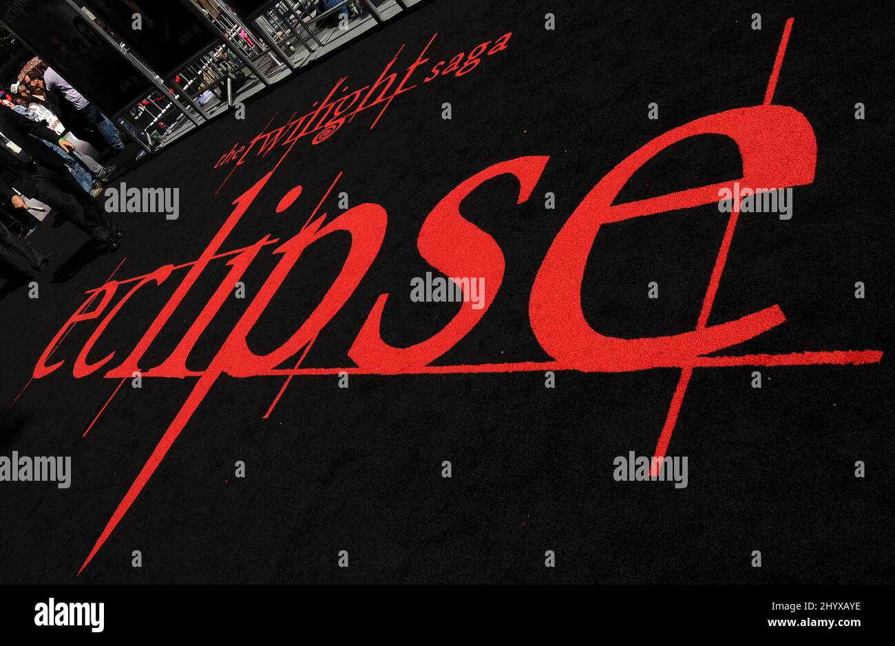 Atmosfera al 'The Twilight Saga: Eclipse' Los Angeles Premiere tenuto al Nokia Theatre a Los Angeles LIVE Foto Stock