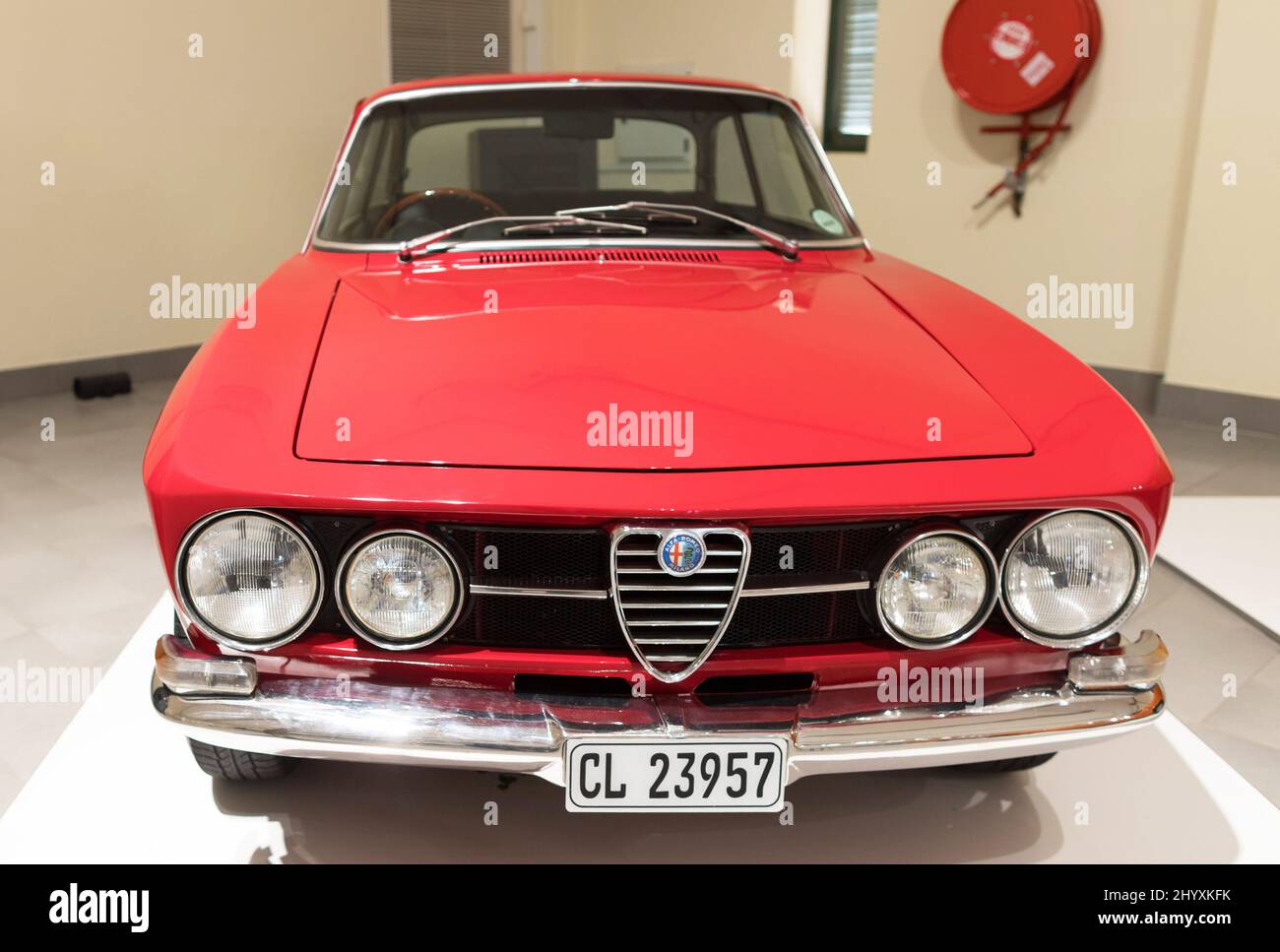 1972 Alfa Romeo GT2000 Veloce al Franschhoek Motor Museum Sudafrica Foto Stock