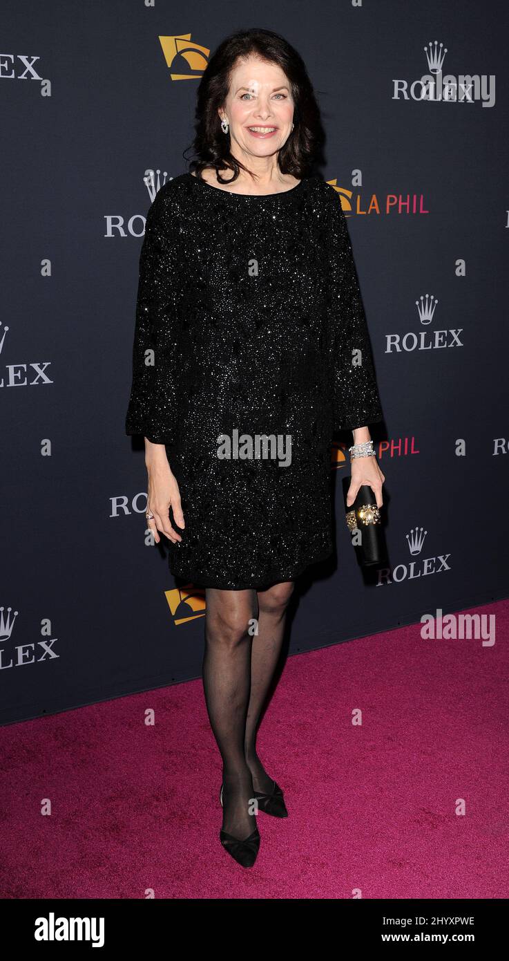 Sherry Lansing alla serata di gala di apertura della Filarmonica di Los Angeles a Los Angeles, USA. Foto Stock