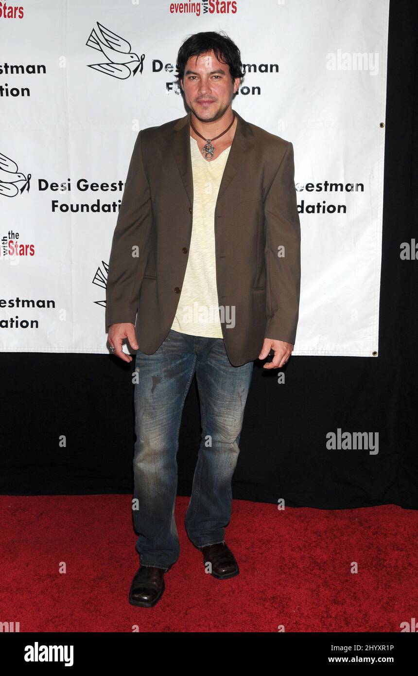 Tyler Christopher alla serata annuale 7th con lo Star Celebrity Gala a beneficio della Desi Geestman Foundation tenutasi al Farmers' Market, Los Angeles, California Foto Stock