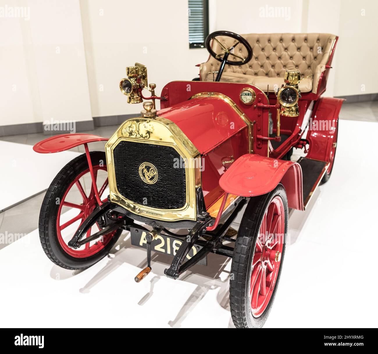 A le Zebre tipo A 1909 al Franschhoek Motor Museum Sudafrica Foto Stock