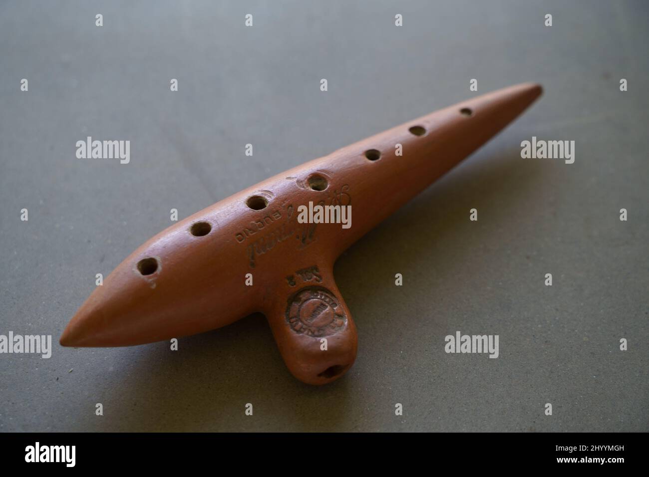 Ocarina Foto Stock