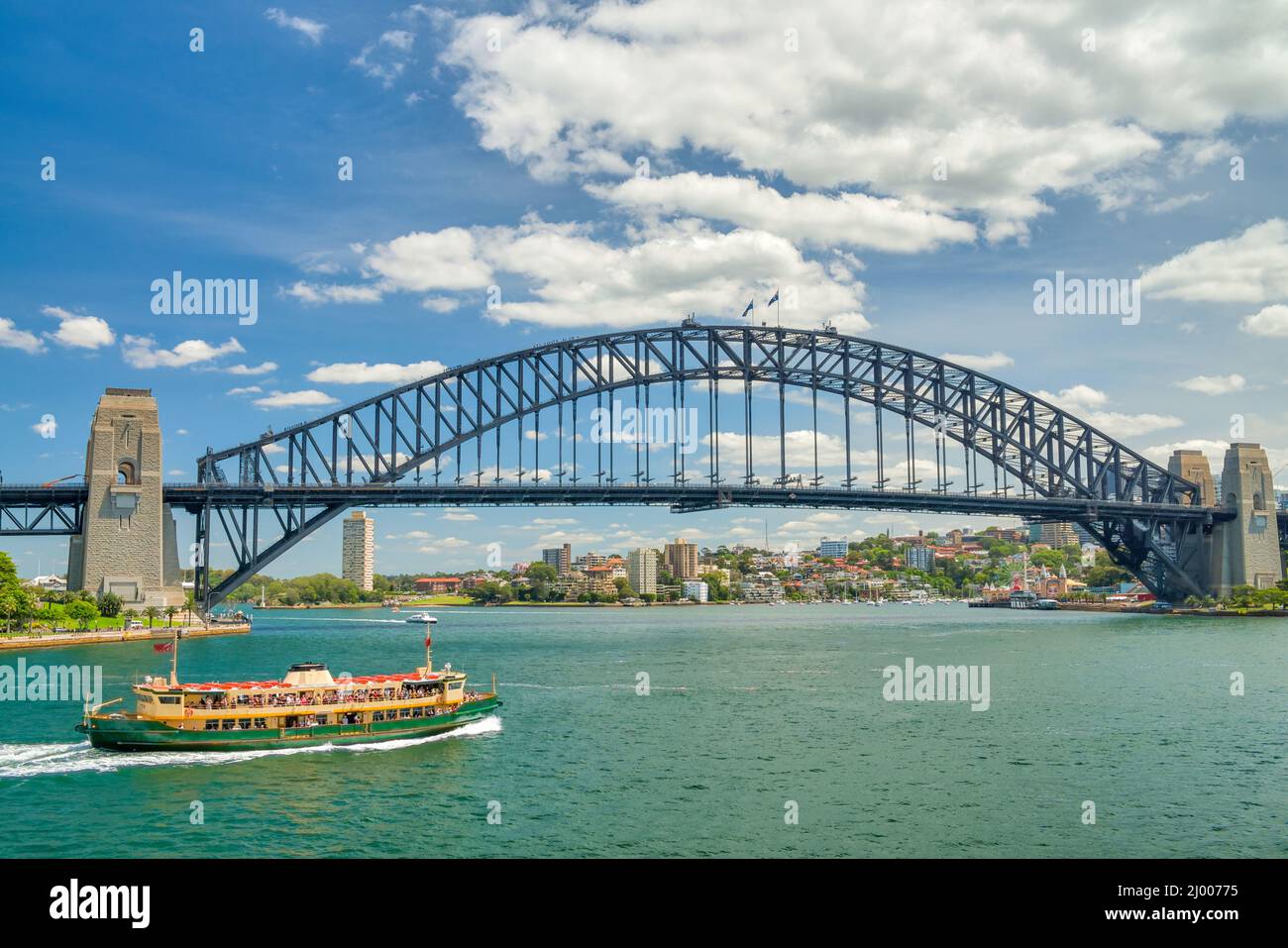 Sydney Harbour Bridge. Foto Stock