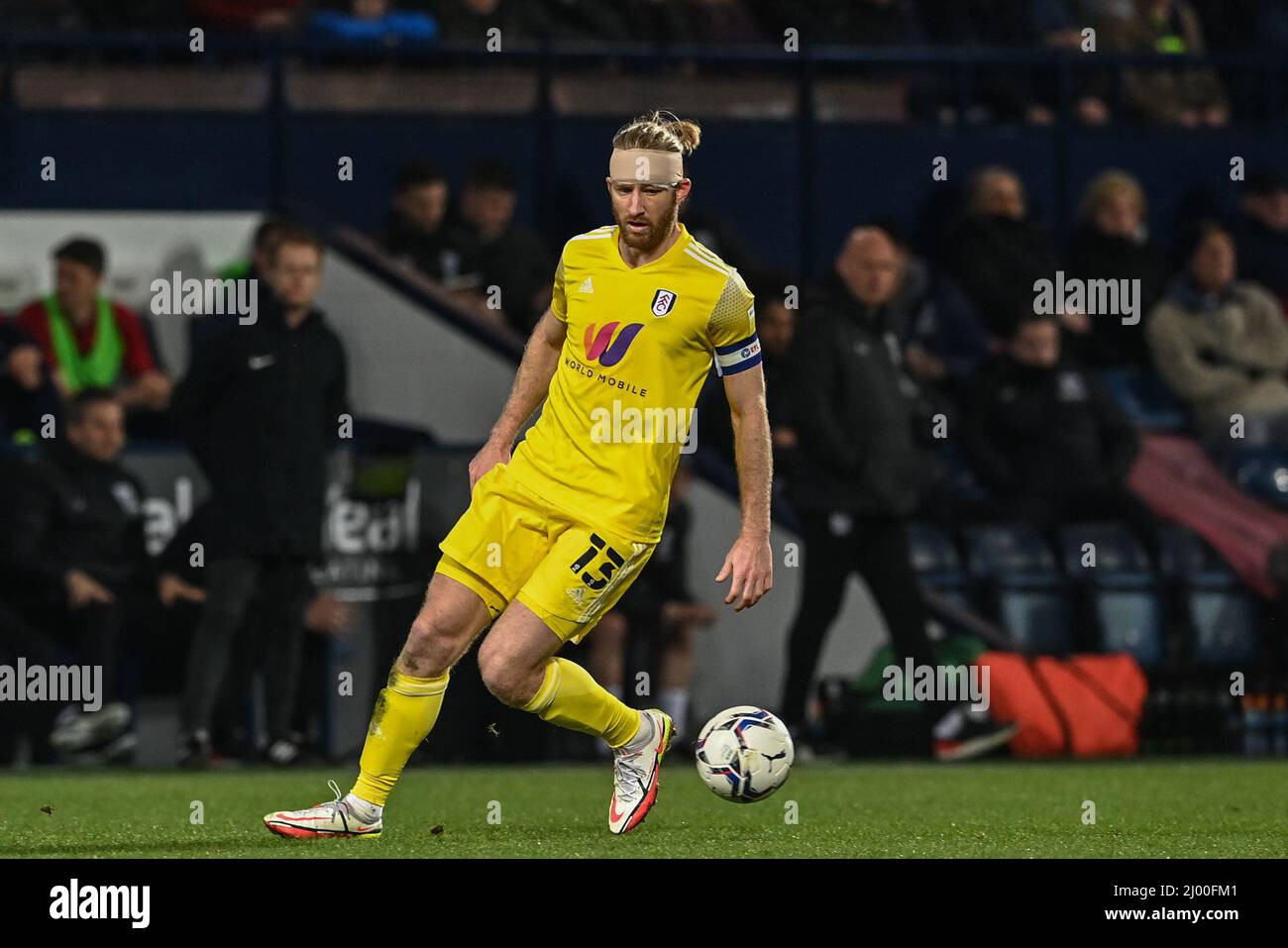 West Bromwich, Regno Unito. 15th Mar 2022. Tim ream #13 di Fulham in azione durante il gioco a West Bromwich, Regno Unito il 3/15/2022. (Foto di Craig Thomas/News Images/Sipa USA) Credit: Sipa USA/Alamy Live News Foto Stock