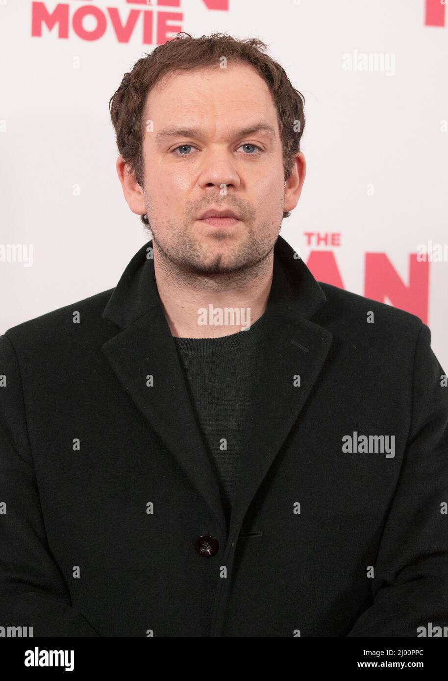 Jack Doolan arriva per lo speciale screening del Nan all'Ham Yard Hotel, Soho, nel centro di Londra. Data foto: Martedì 15 marzo 2022. Foto Stock