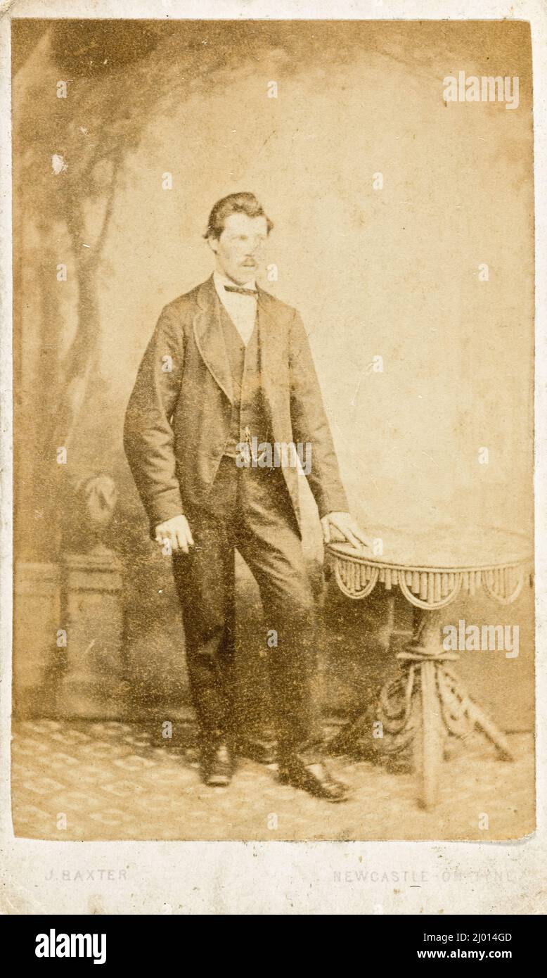 Senza titolo. J. Baxter (Stati Uniti, attivo circa 1860s). Circa 1860. Fotografie. Stampa in argento albume Foto Stock