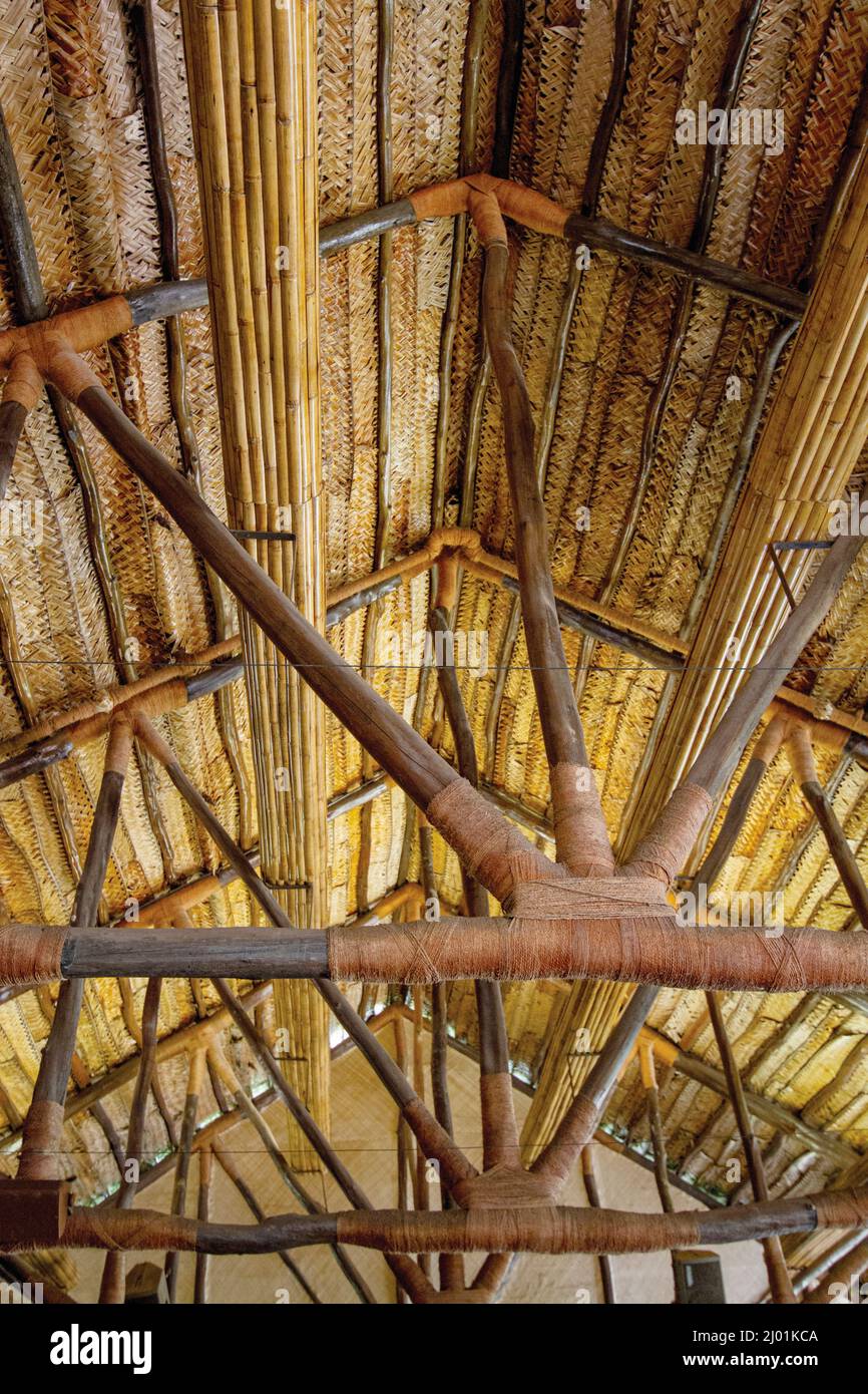 Centro Culturale Polinesiano Foto Stock