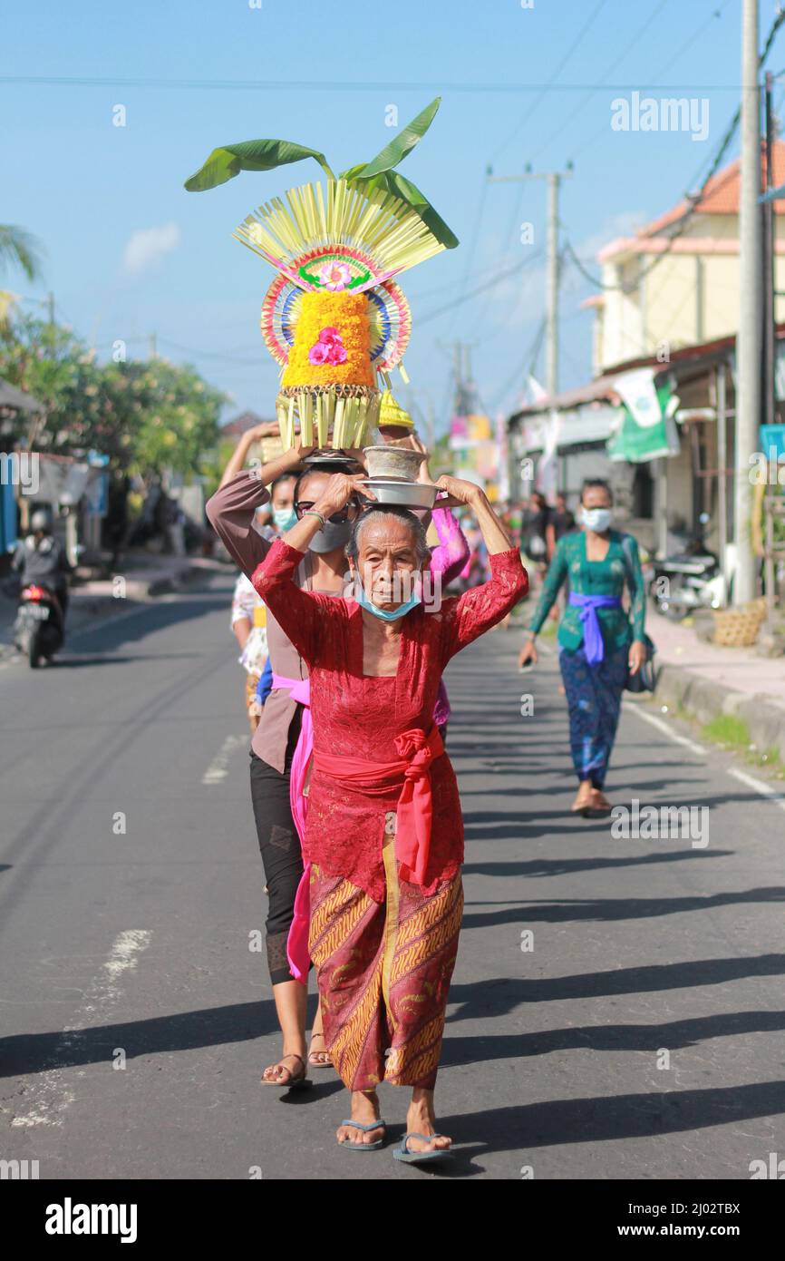 Cultura Balinese Foto Stock