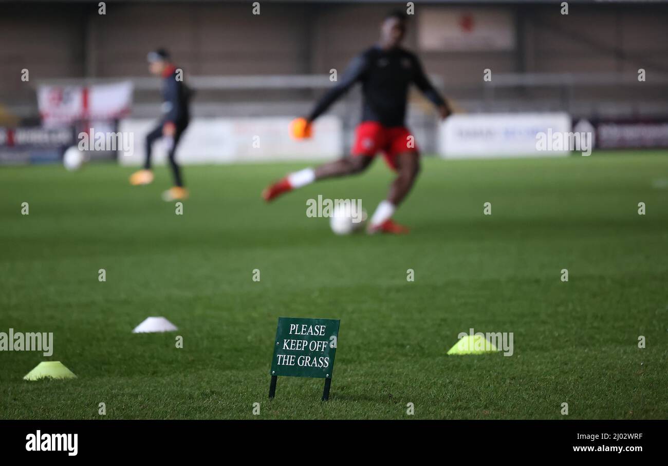 Vista generale di St James Park, sede di Exeter City, prima della loro partita contro Crawley Town.15th Marzo 2022 Foto Stock