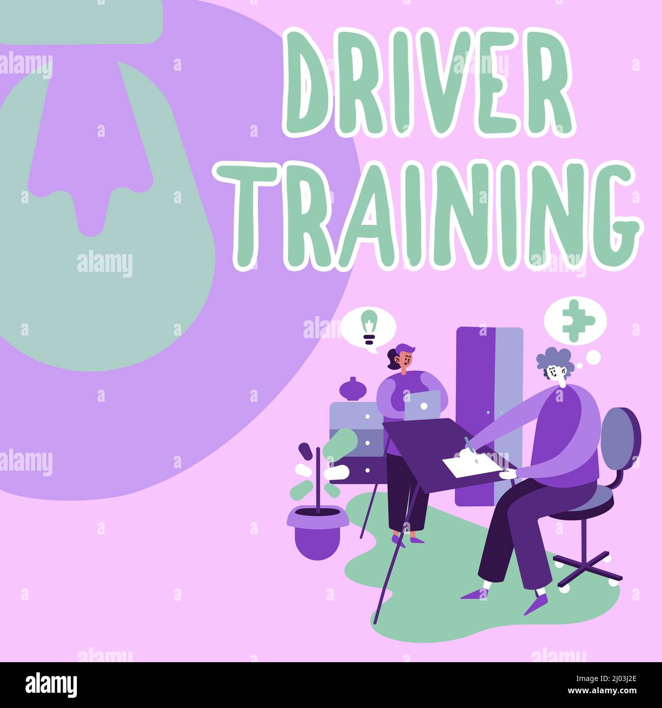 Testo che mostra Inspiration driver Training. La foto concettuale prepara un nuovo driver per ottenere la licenza di un driver è Partner che condividono nuove idee per le abilità Foto Stock