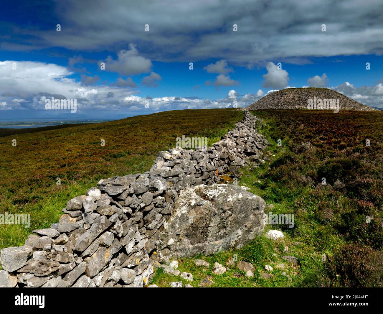 Knocknarea, Contea di Sligo, Irlanda Foto Stock