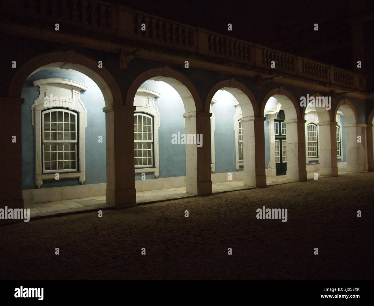 Palazzo di Queluz (comune di Sintra, Regione Lisboa, Portogallo) Foto Stock