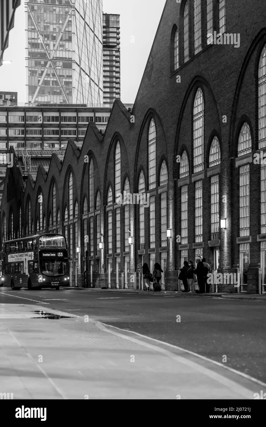 Londra Shoreditch e la città Foto Stock