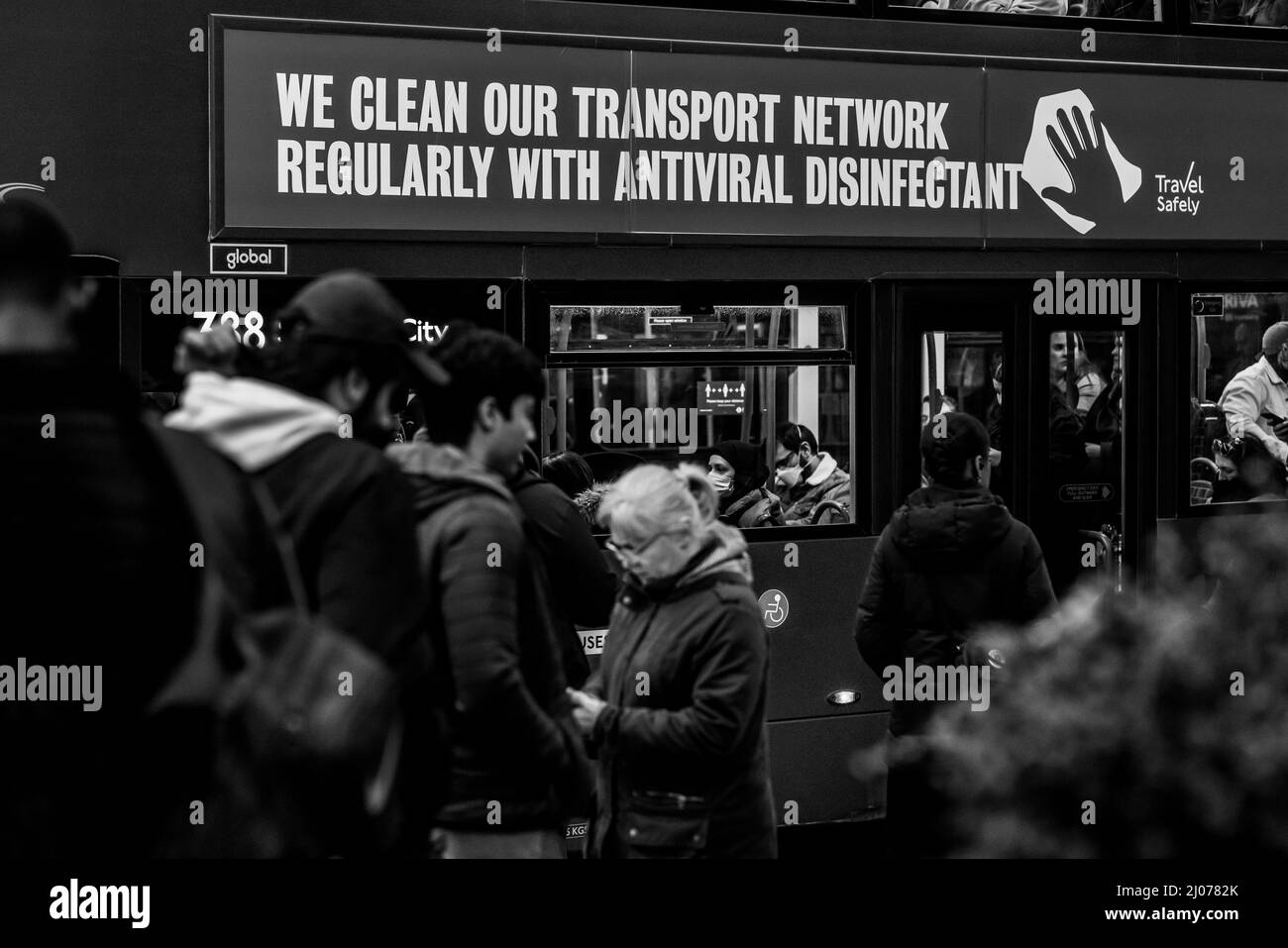 Londra Shoreditch e la città Foto Stock