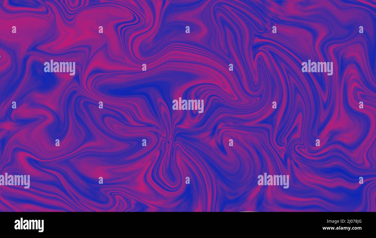 Design olografico, ondulato, fluido e curvo con design futuristico. Sfondo, colore distintivo. Concetto di glitch per l'arte della parete, stampa Foto Stock