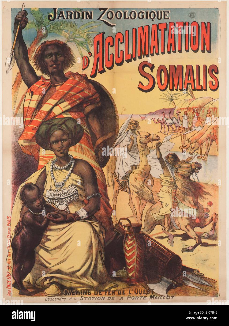 Jardin d'Acclimatation. Museo: COLLEZIONE PRIVATA. Autore: ANONIMO. Foto Stock