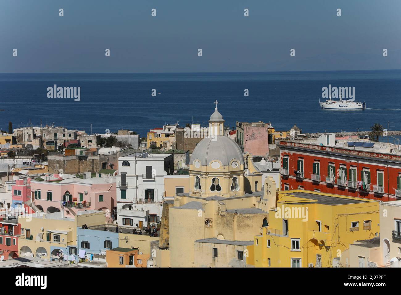 ISOLA PROCIDA/ITALIA Foto Stock