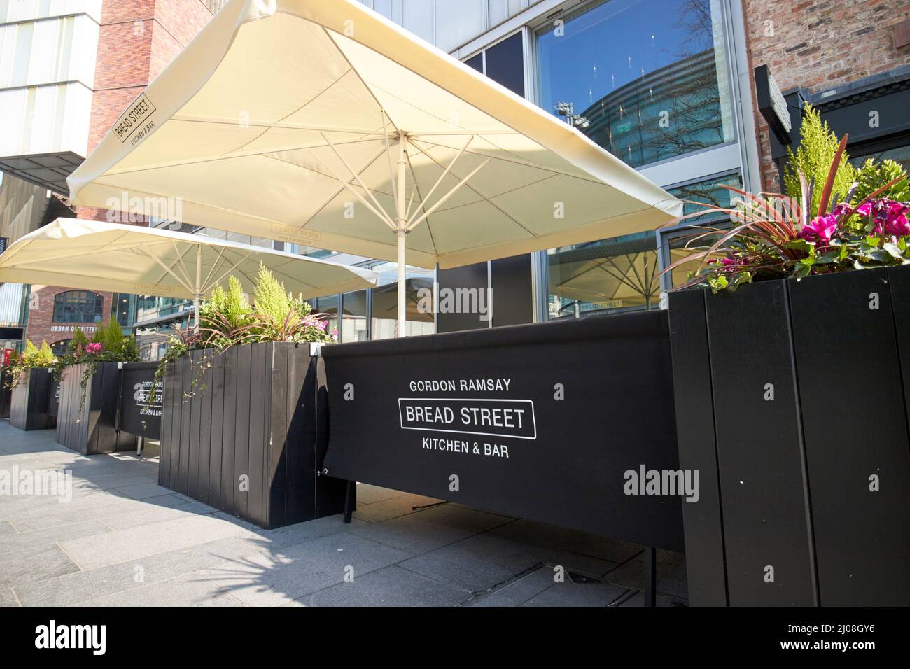 gordon ramsey bread street cucina e bar liverpool one, inghilterra, regno unito Foto Stock