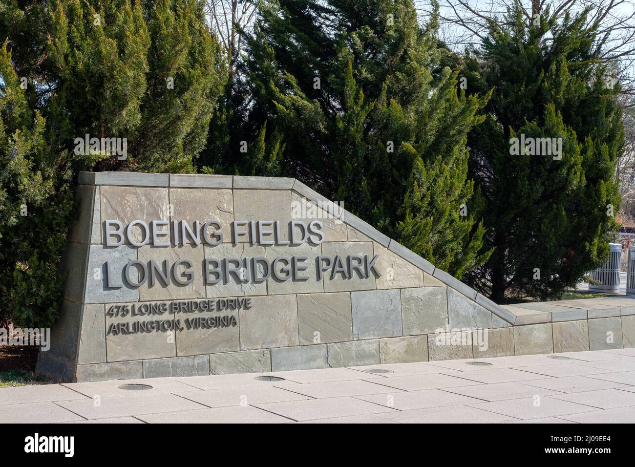 Long Bridge Park, Crystal City, Arlington, VA, USA Foto Stock