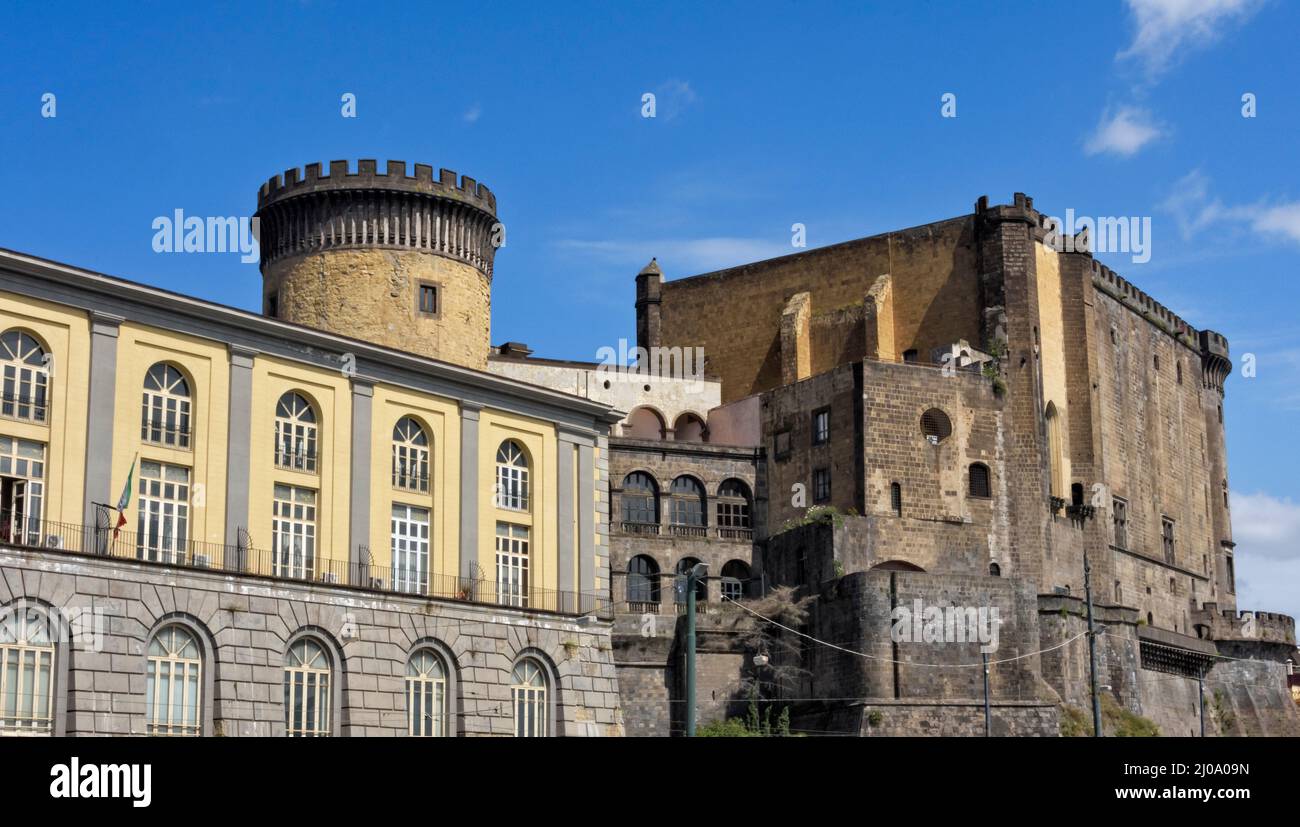 Castel nuovo (Castello maschio Angioino), Napoli, Regione Campania, Italia Foto Stock