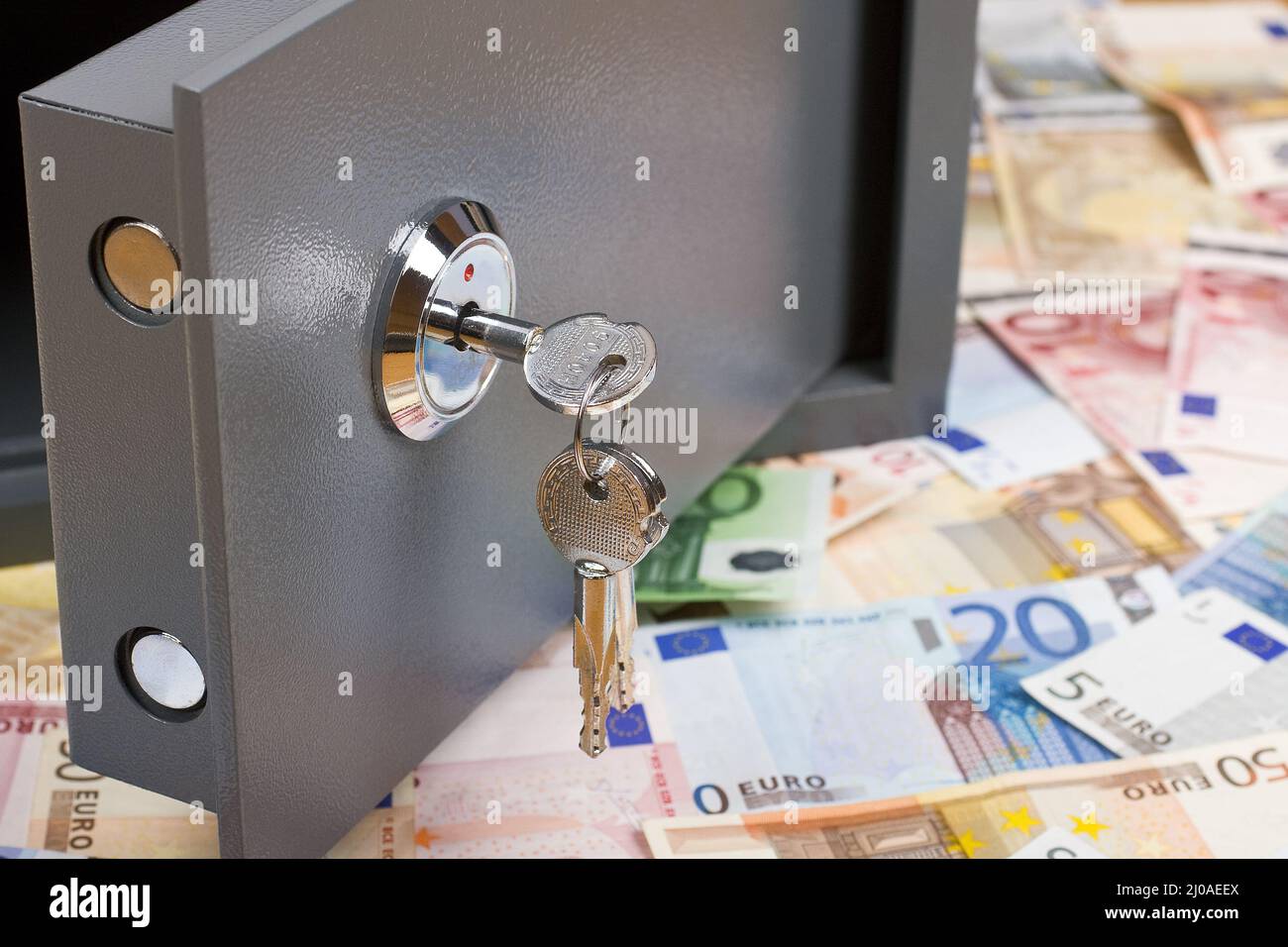 Cassetta di sicurezza Foto Stock