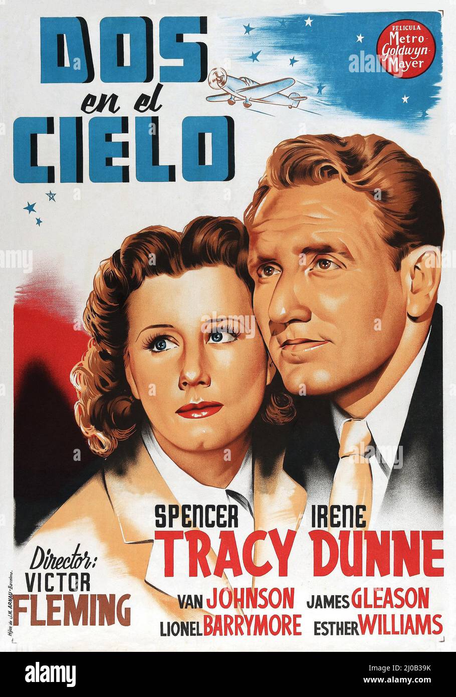 IRENE DUNNE e SPENCER TRACY in UN RAGAZZO DI NOME JOE (1943), diretto da VICTOR FLEMING. Credito: M.G.M. / Album Foto Stock