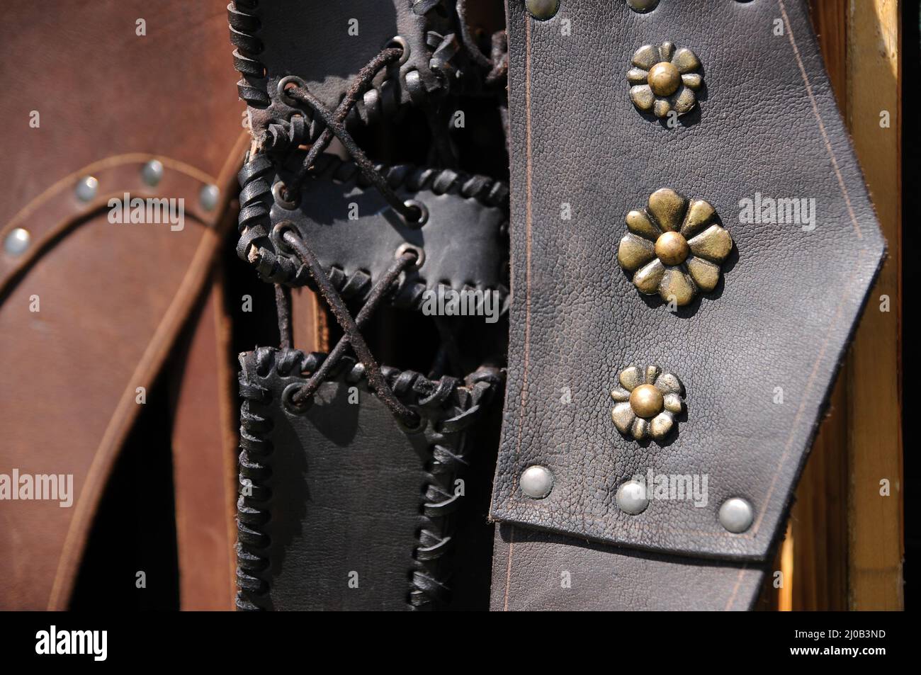 Cinture medievali Foto Stock