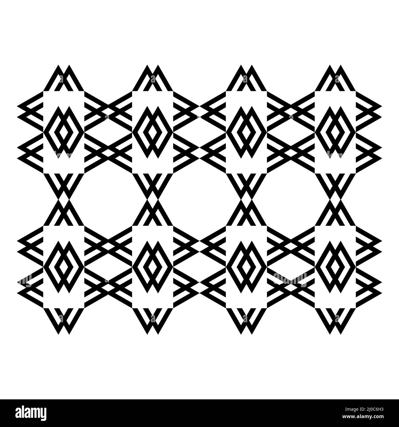 Design di texture e pattern senza giunture. Illustrazione Vettoriale