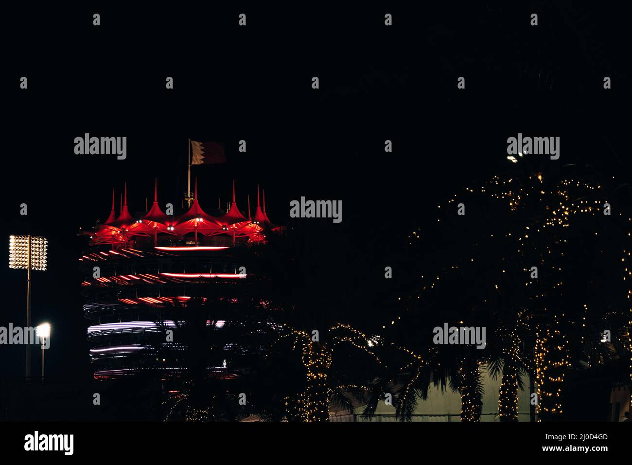 Sakhir, Bahrein. 18th Mar 2022. Atmosfera paddock. 18.03.2022. Credit: XPB Images Ltd/Alamy Live News Foto Stock
