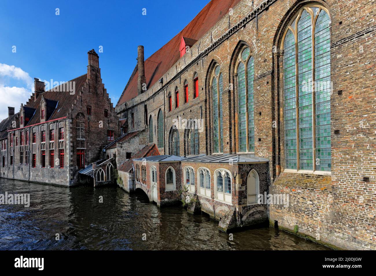 Città vecchia di Bruges. Foto Stock