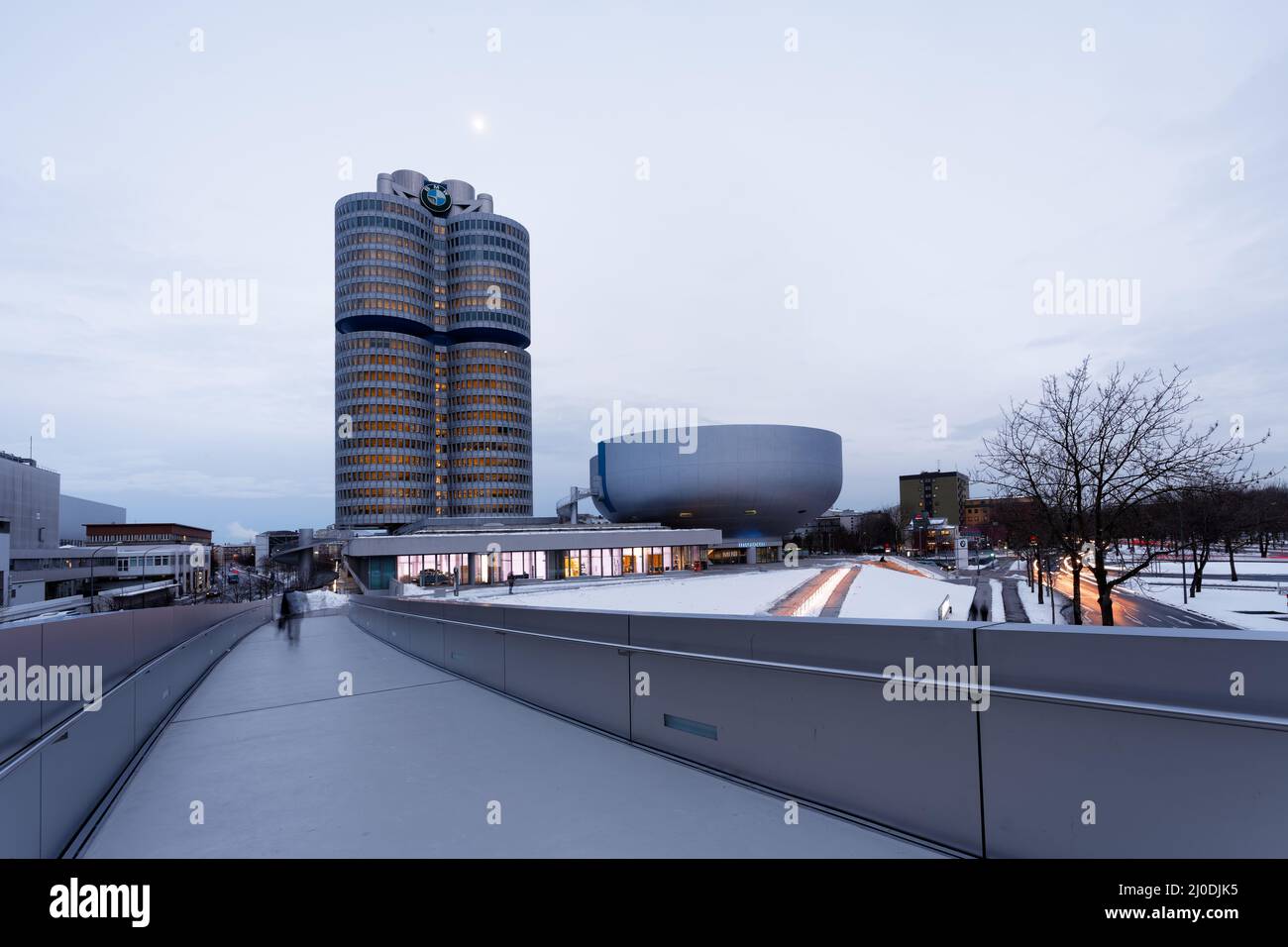 Monaco - BMW Welt - sede centrale BMW. Foto Stock