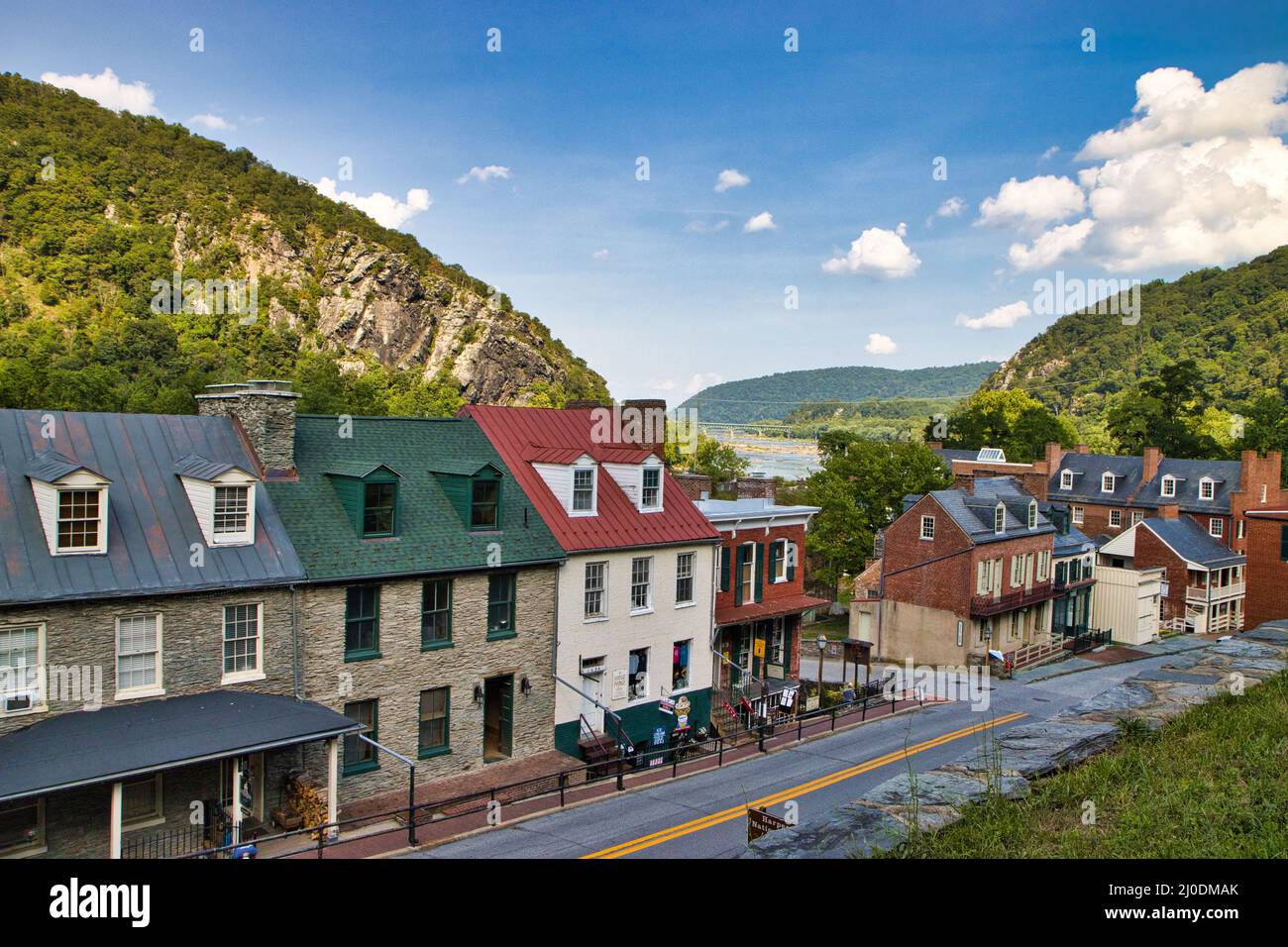 Harpers Ferry National Historical Park, Jefferson County, West Virginia, Stati Uniti Foto Stock