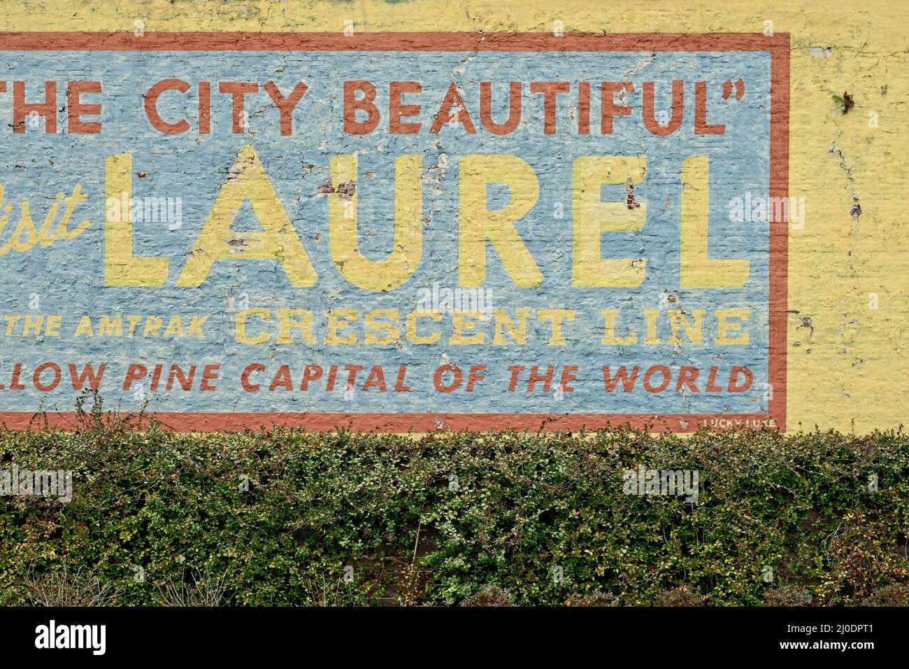 Oltre ad essere il locale per lo spettacolo di successo, Home Town, Laurel, MS. Ha una bella zona del centro storico. Foto Stock