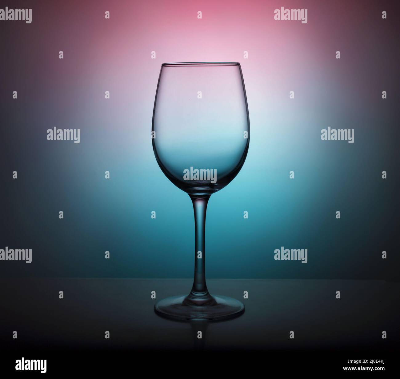 Riassunto, bicchiere di vino, design, festa, menu , carta dei vini, illuminazione in pendenza, Foto Stock