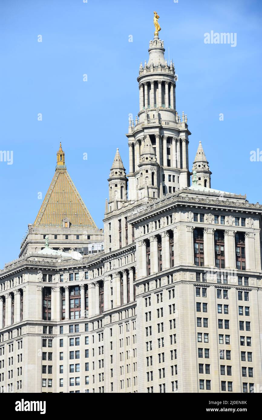 City Hall di New York City Foto Stock