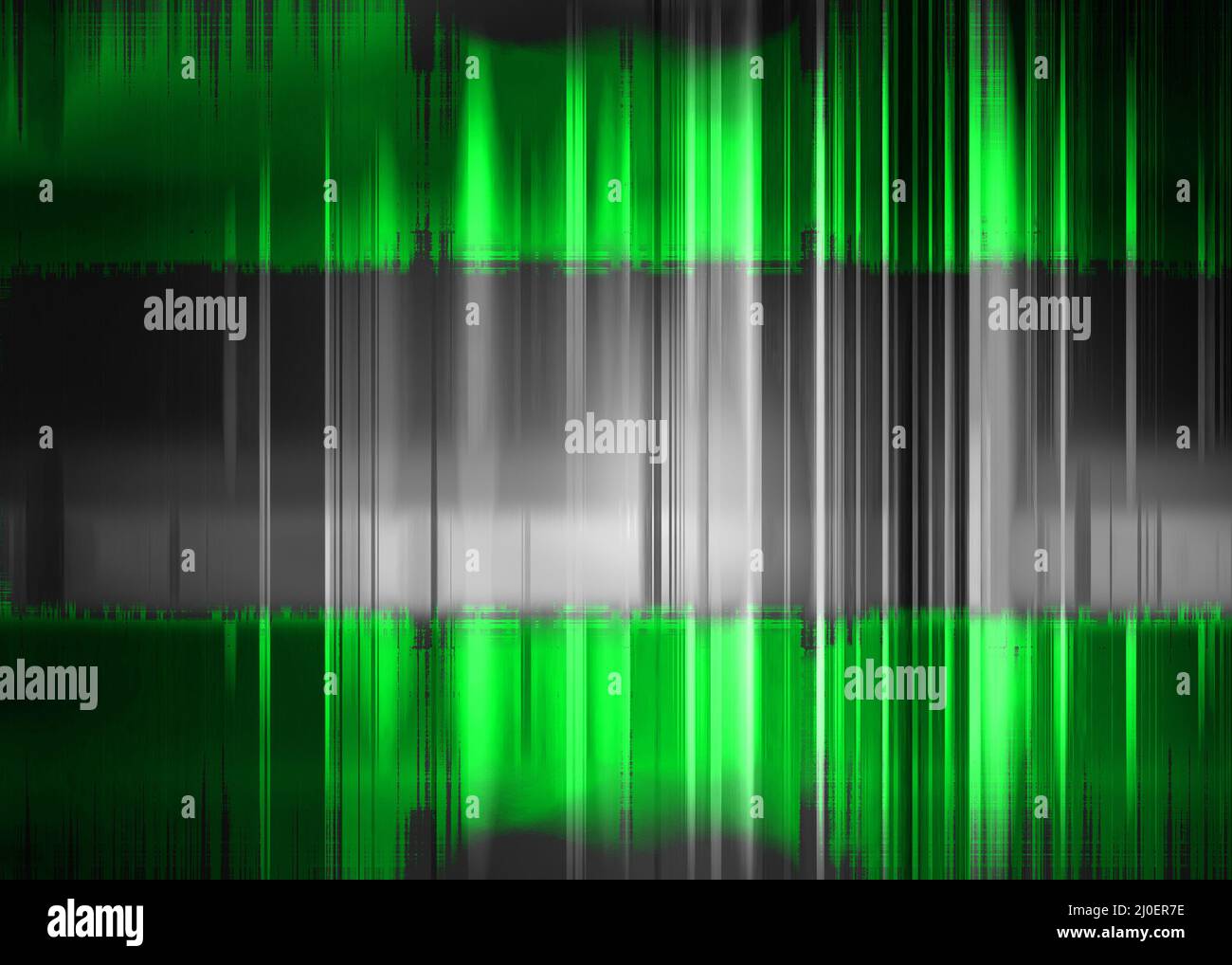 Sfondo con striature verdi e grigie Foto Stock
