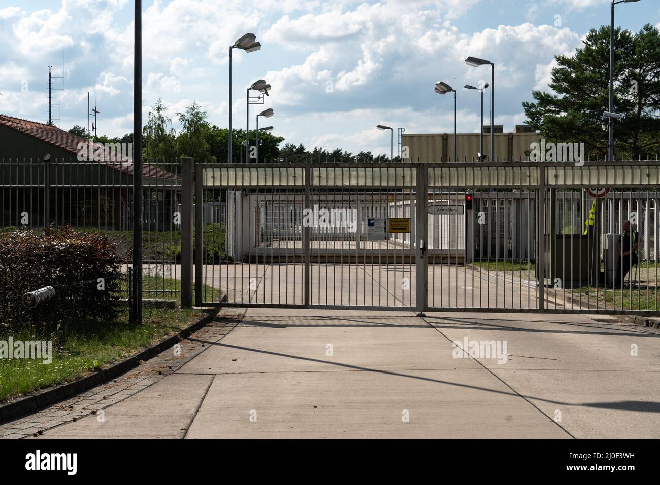 Deposito di rifiuti nucleari a Gorleben Foto Stock