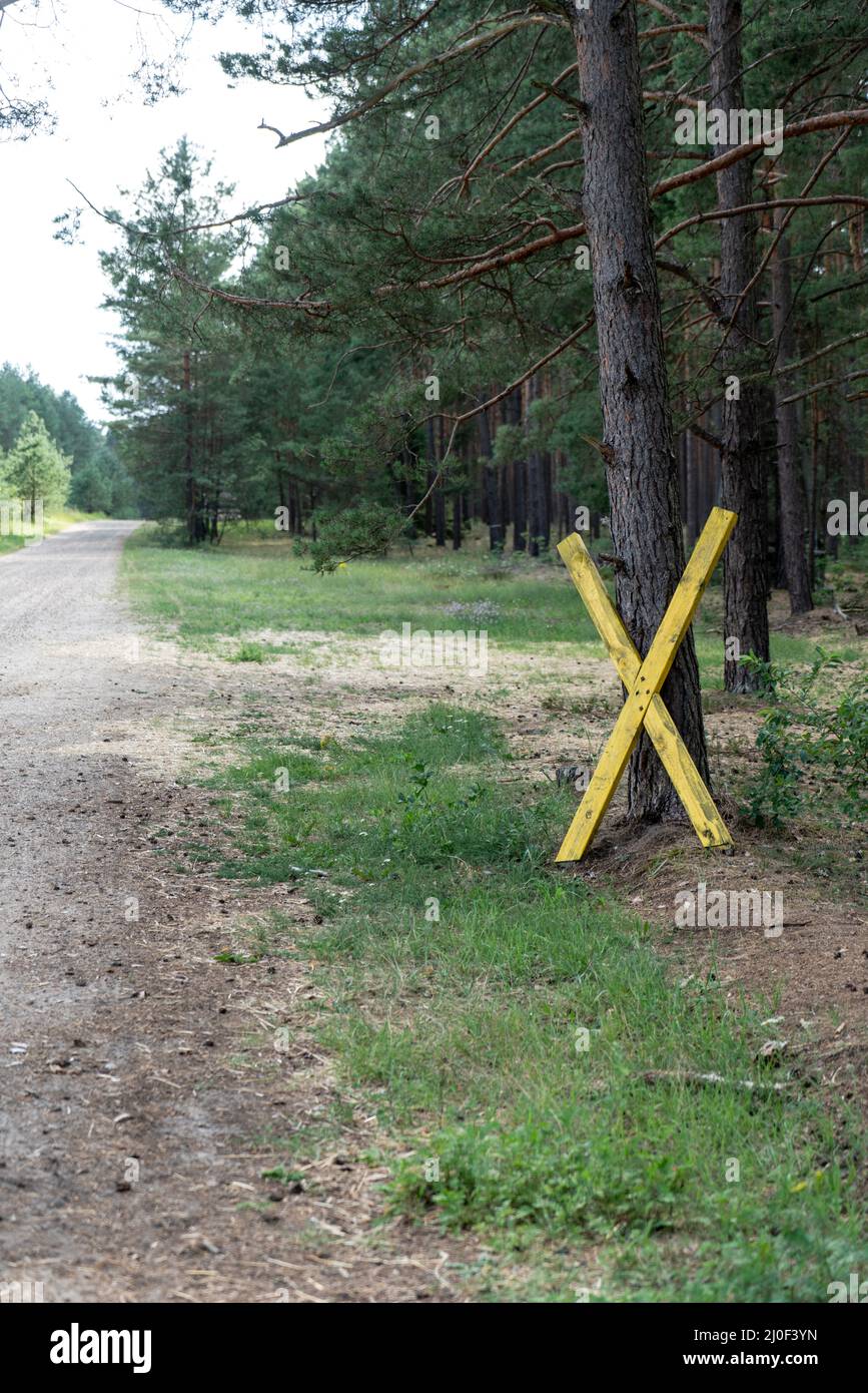 Forme di protesta delle iniziative dei cittadini contro le scorie nucleari, X Day Foto Stock