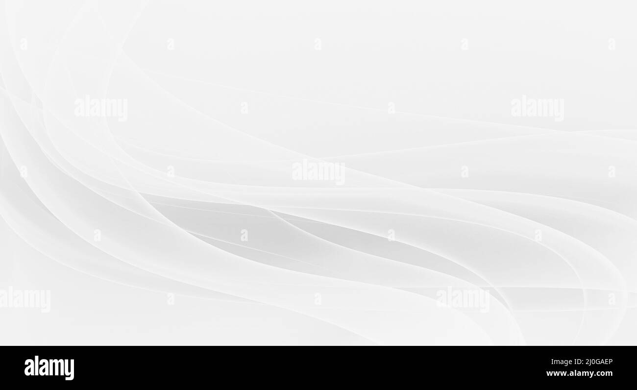 Sfondo bianco con linee uniformi Foto Stock
