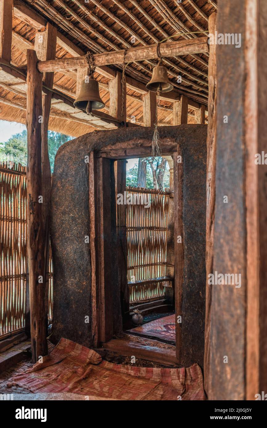 URA Kidane Mehret Chiesa, monastero Etiopia Foto Stock