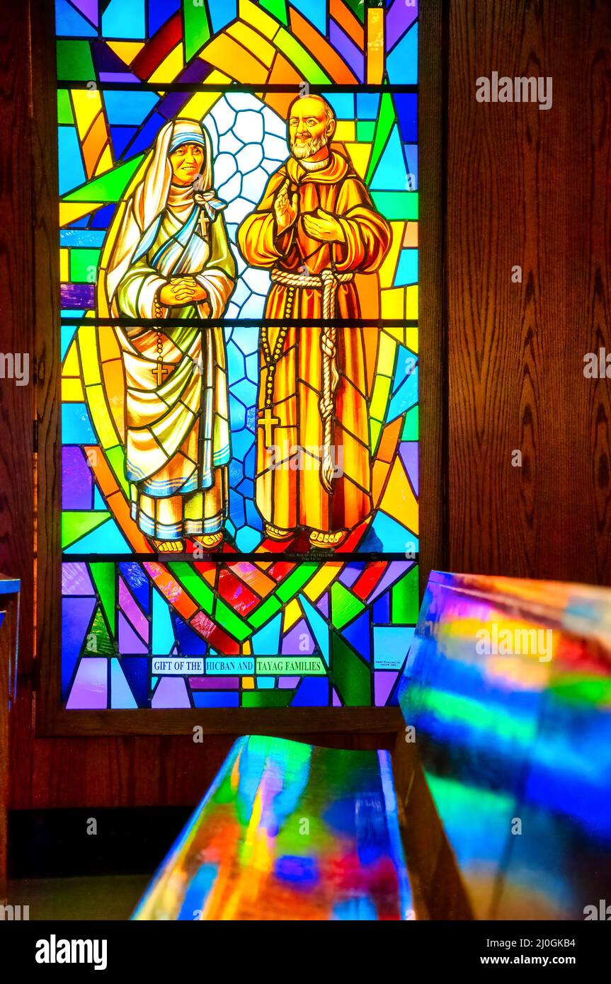 Annunciazione della Beata Vergine Maria Chiesa Cattolica, Toronto, Canada Foto Stock