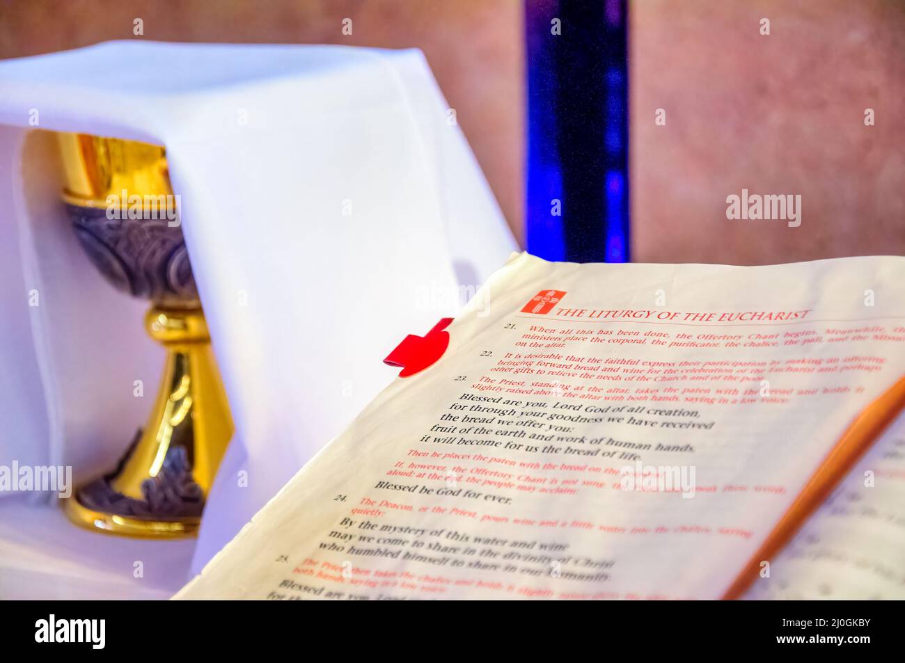 Annunciazione della Beata Vergine Maria Chiesa Cattolica, Toronto, Canada Foto Stock