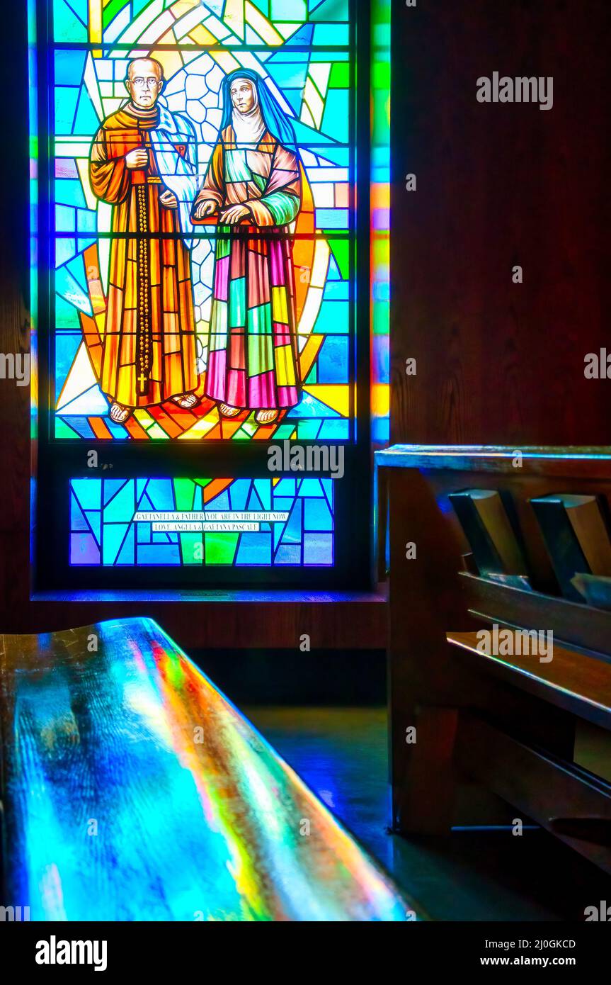 Annunciazione della Beata Vergine Maria Chiesa Cattolica, Toronto, Canada Foto Stock