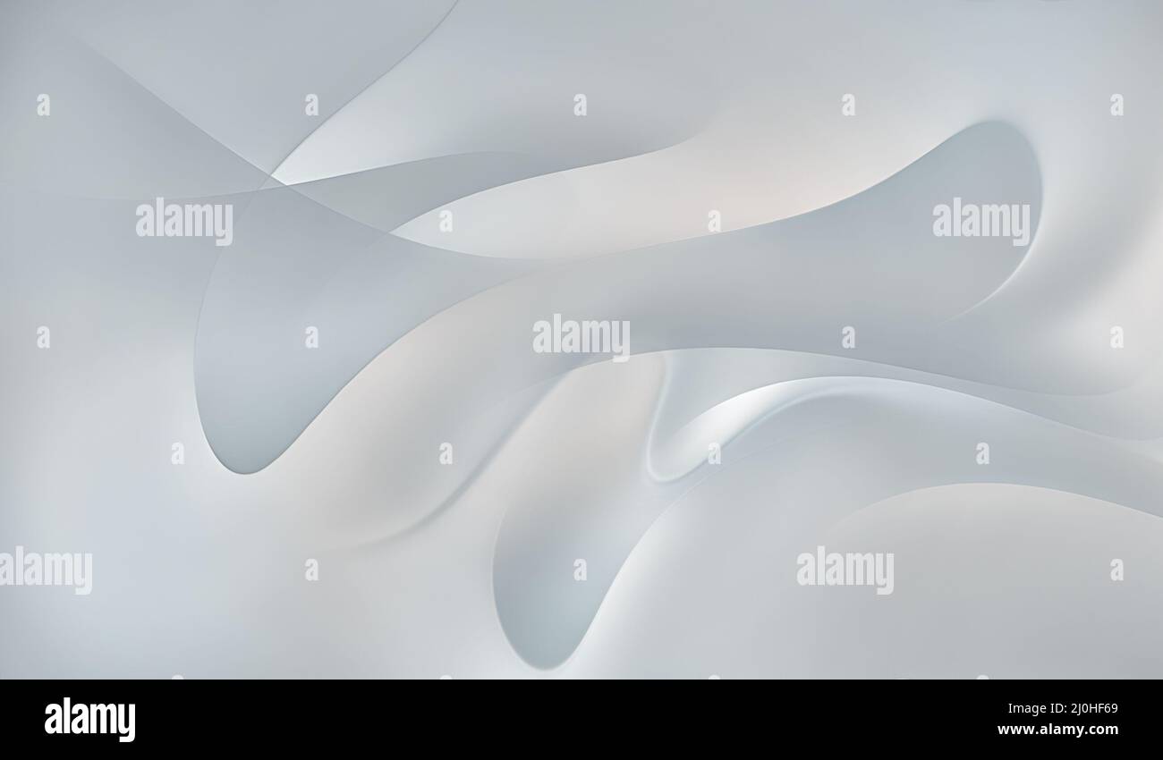 Moderno sfondo bianco Foto Stock