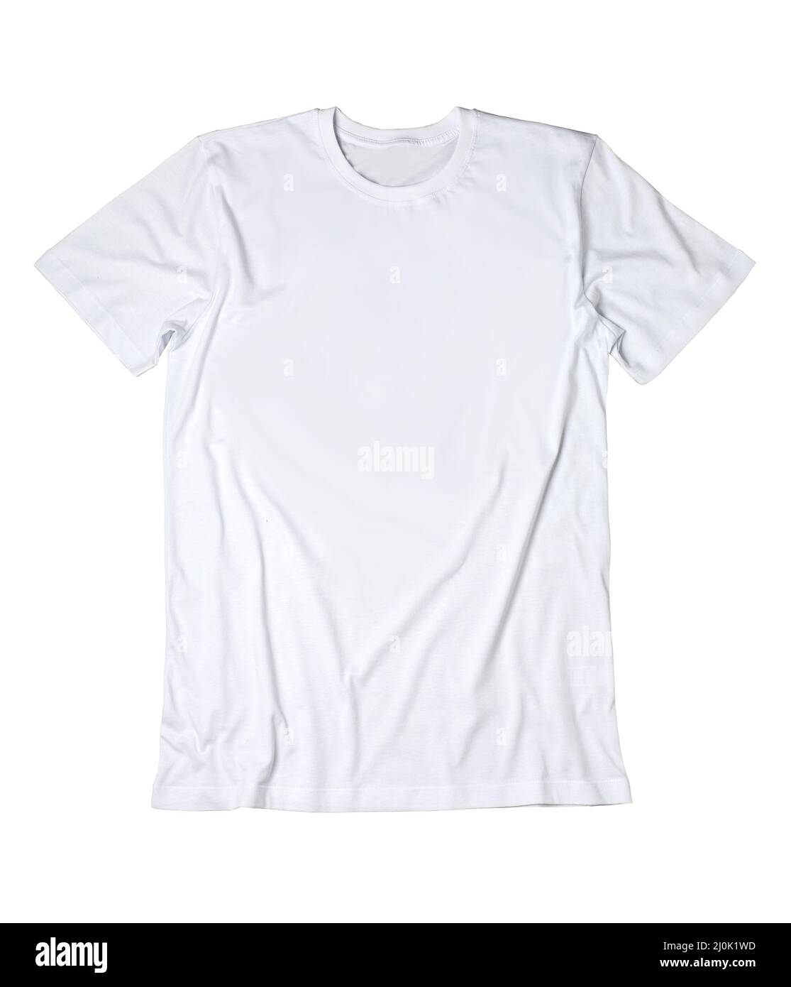 White T Shirt Foto Stock