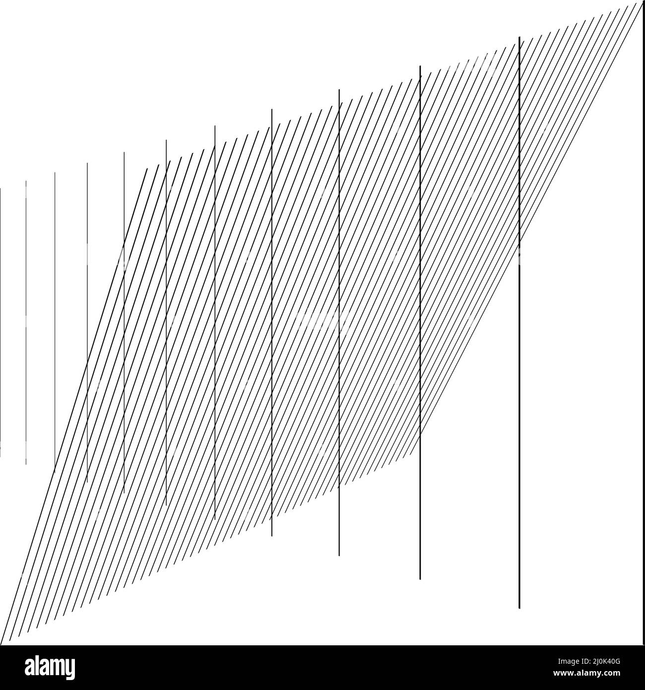 Griglia casuale astratta, mesh. Reticolo, reticolo e griglia con linee oblique, diagonali, inclinate, strisce - illustrazione vettoriale di stock, clip-art Illustrazione Vettoriale
