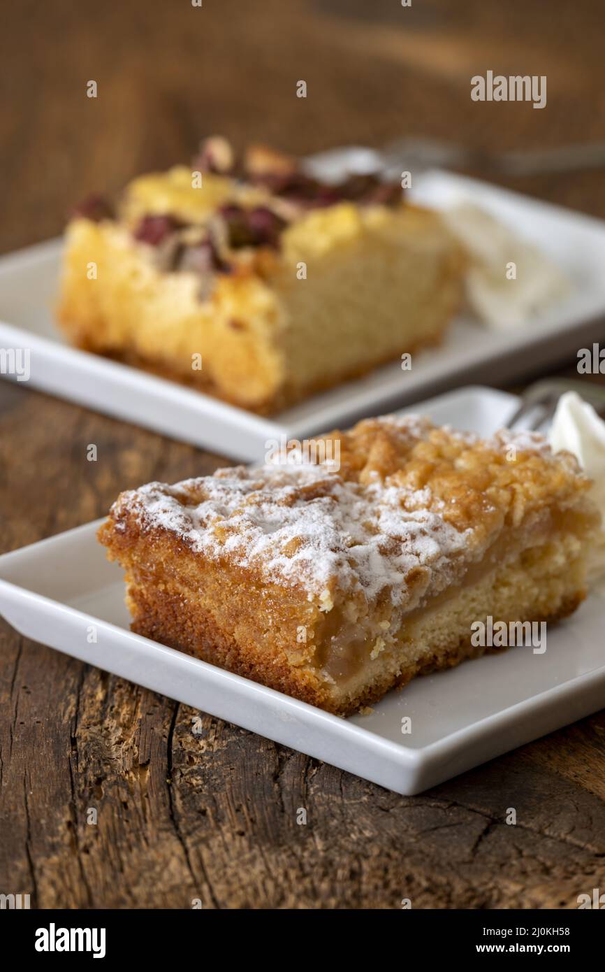 Torta di mele Foto Stock