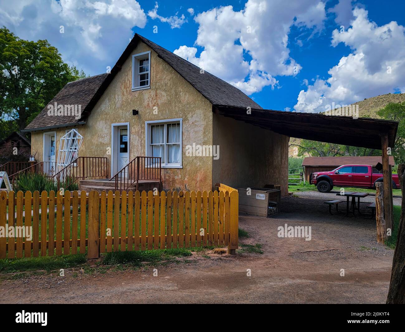 Gifford Homestead - Capitol Reef National Park Foto Stock